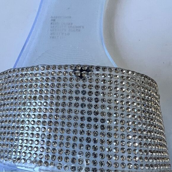 Nanette Lepore Amelie Jelly Flat Slip On Sandals Size 9 - Picture 7 of 7